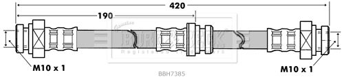 BORG & BECK Jarruletku BBH7385